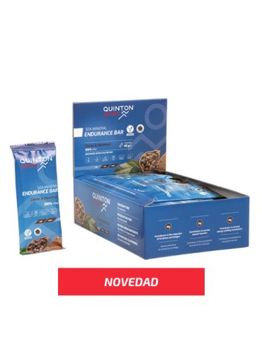 Barritas energéticas sabor cacao y avellana
