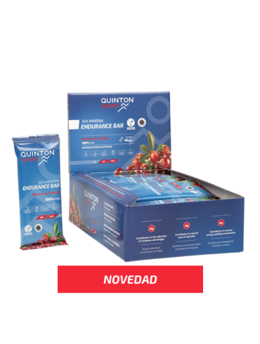 Barritas energéticas sabor Frutos rojos y vainilla