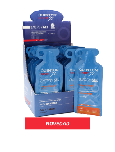 Caja 24 ud Energy Gel Mango & Peach