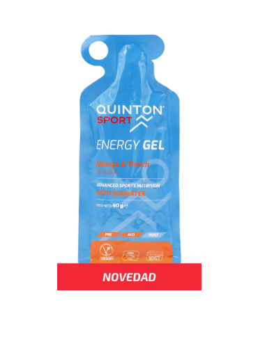 Quinton Sport Energy Gel Mango & Peach