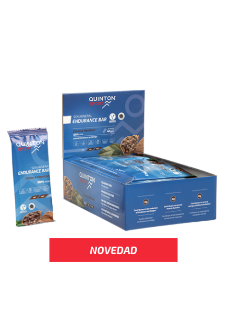Barritas energéticas sabor cacao y avellana