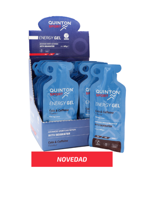 Caja 24 ud Energy Gel Cola & Caffeine