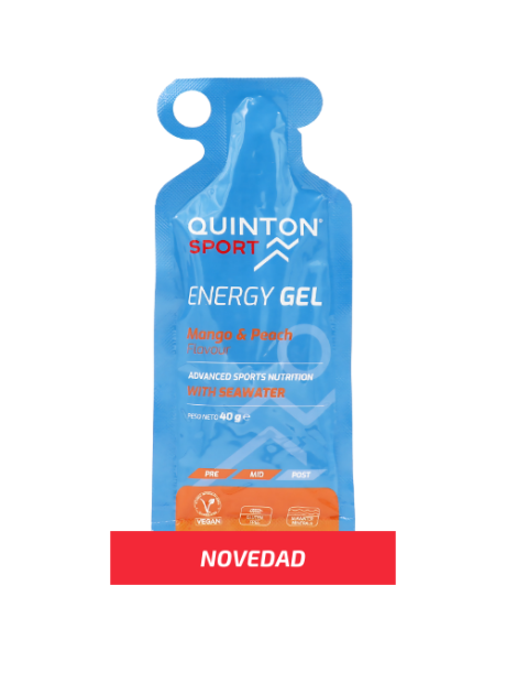 Quinton Sport Energy Gel Mango & Peach