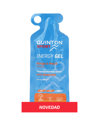 Quinton Sport Energy Gel Mango & Peach